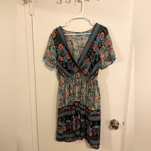 Floral dress for summer